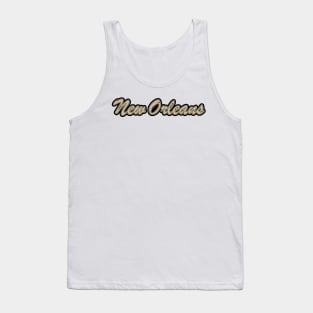 Football Fan of New Orleans Tank Top